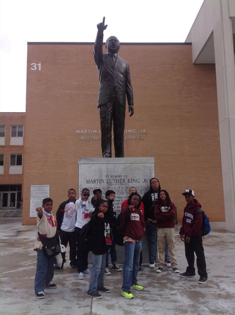 Boys at Morehouse